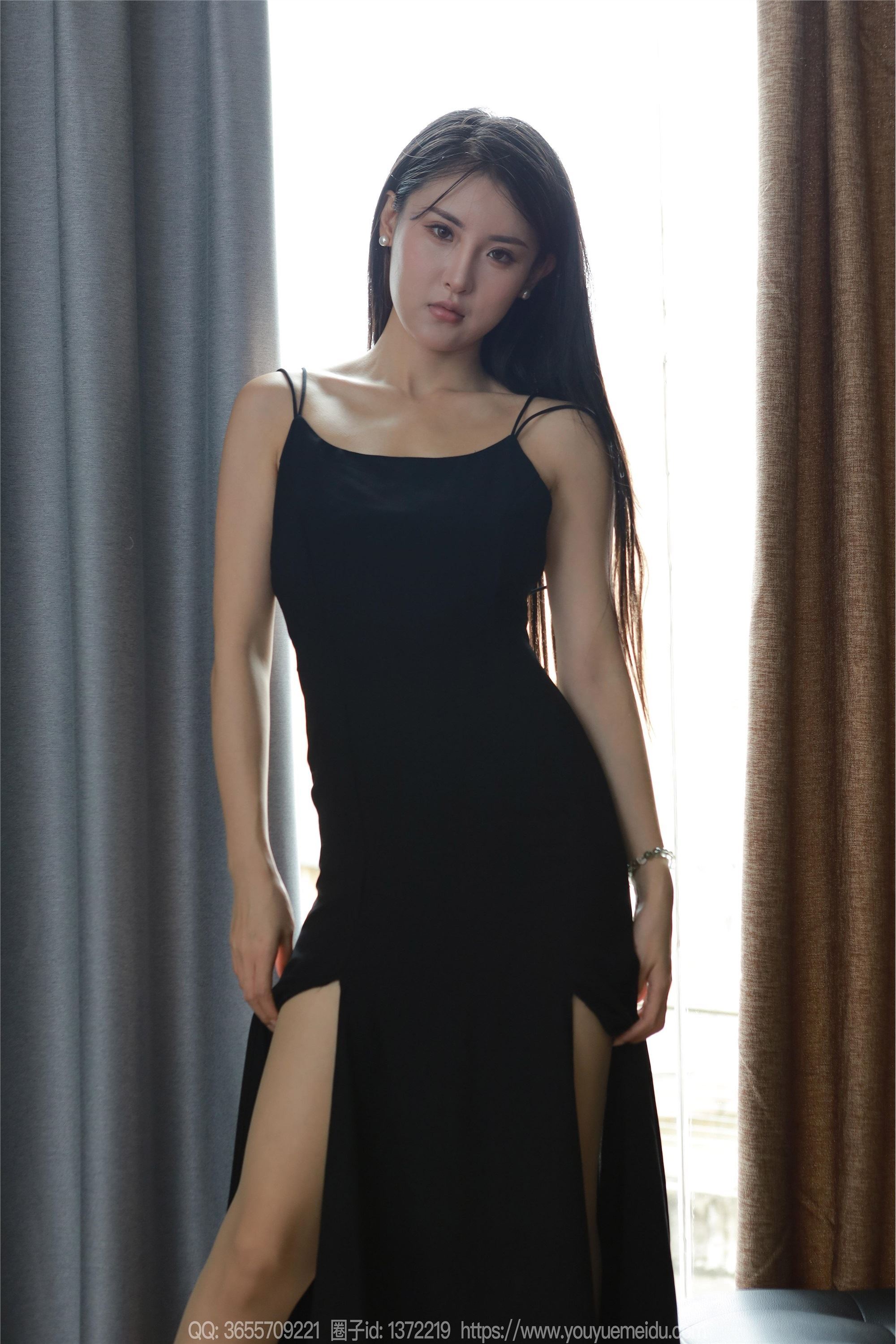 IESS异思趣向  2024.09.27 丝享家 1857 婉萍《黑色礼裙（下）》